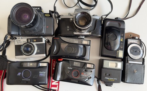 Vintage 35mm film camera - vintage,