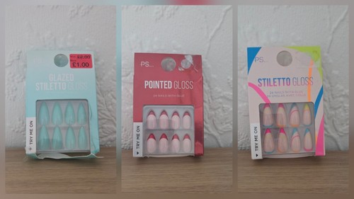 Primark false nails - 3, packs
