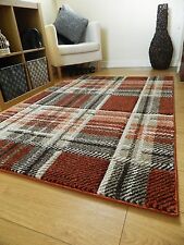 Modern Rugs Tartan Design