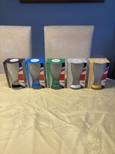 McDonalds Coca Cola London Olympics 2012   5 Coke Glasses BOXED NEW