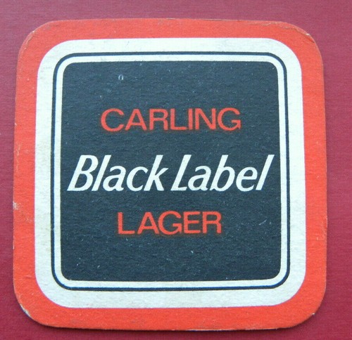 Carling beer mat - carling,
