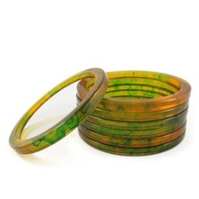 Bakelite Spacer Bangles