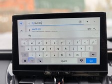 TOYOTA COROLLA SAT NAV SCREEN