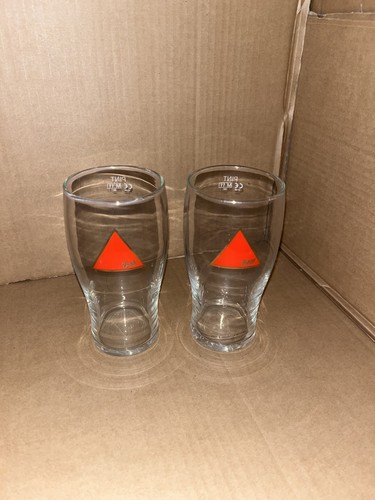 Bass ale beer - 2, glasses
