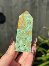 Variscite Druzy Tower Point