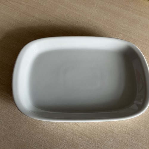 White denby small serving - white,