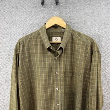 Viyella Olive Plaid Mens XXL