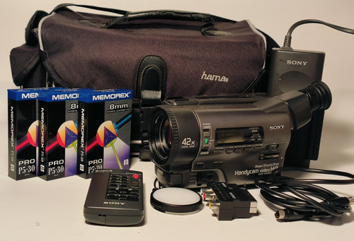 Sony ccd tr2200e hi8 video8 - sony,