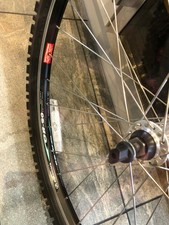 26”  Black Front Wheel Mtb