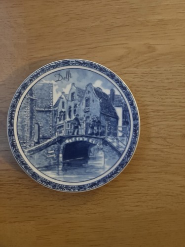 Vintage delft blue miniature - vintage,