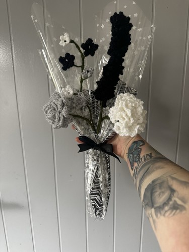 Handmade crochet flower - handmade,
