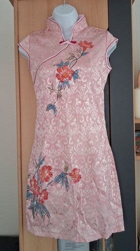 Light pink chinese dress - light, 💗