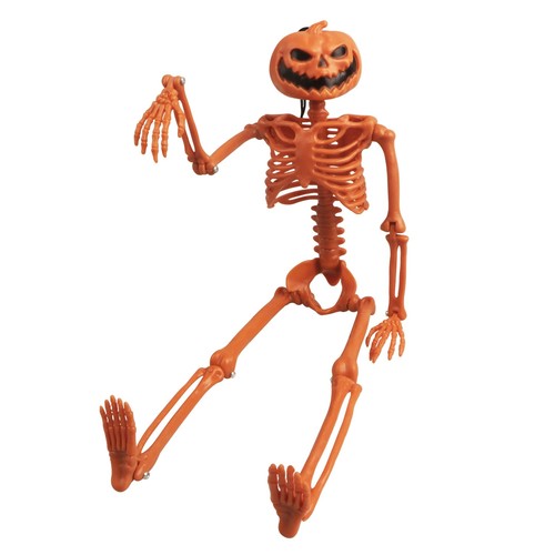 Halloween pumpkin skeleton - halloween,