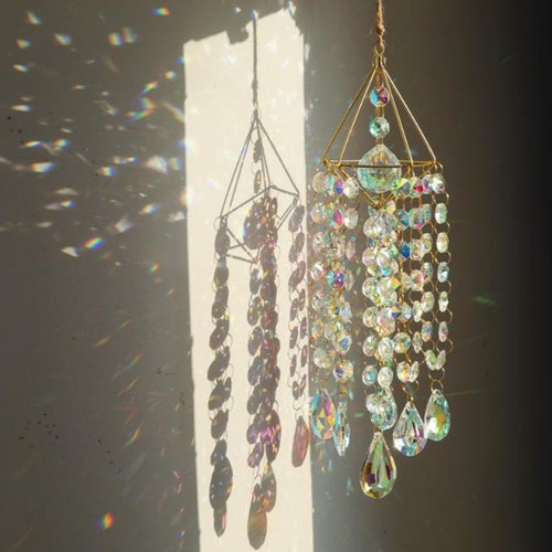 Crystal suncatchers hanging - suncatchers,