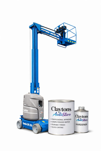 Genie lift blue - genie, scissor