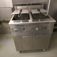 Large Deep Fat Fryer Double