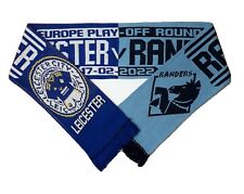 Leicester City v Randers 17/02/22 & 24/02/22 Europa Football Memorabilia Scarf