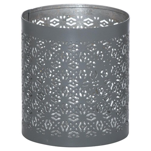 Grey candle lantern marrakesh - grey,