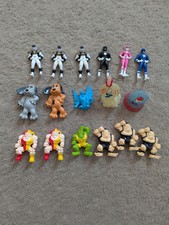 90s Mini figure Lot, Pound Puppies, Mimp Smarties And Power Rangers 