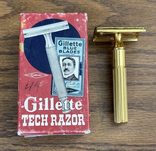 Gillette tech safety razor - safety, w/