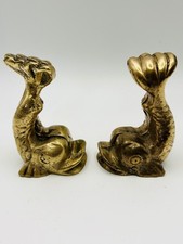 Vintage Maltese Brass Dolphin