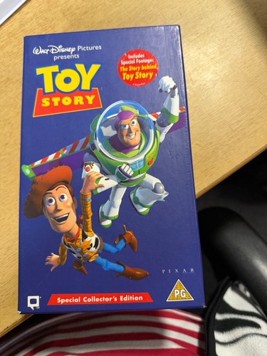 Toy story vhs video tape - toy,