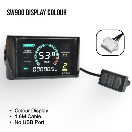Ebike colour sw900 lcd display - lcd,