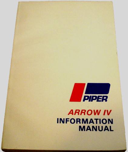 Piper arrow aircraft - iv,