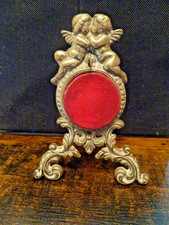 Antique Victorian Cherub Pocket Watch Stand In Original condition. 