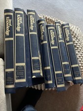 Vintage Joy Of Knowledge Encyclopaedia Hardback Complete Set 1980s