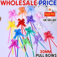 100pc Pull Bows 30mm Large