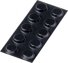 Black Flat Topped Self