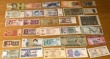 World Banknote Collection. 30pcs. All Different. Old And New Notes 