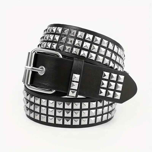 Unisex leather belt row - unisex,