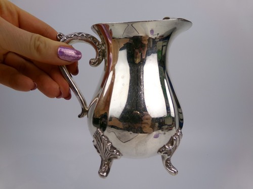 Silver plated jug - silver, for