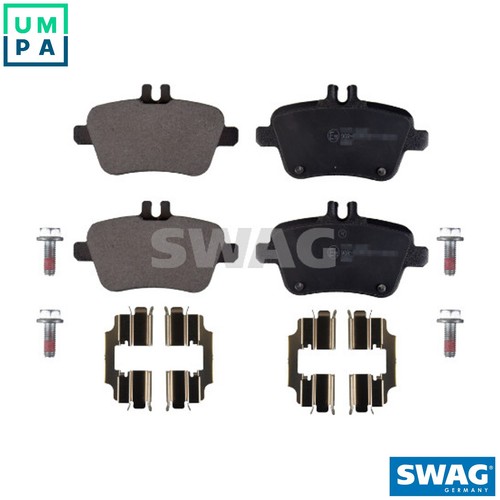 Brake pad set - set, disc
