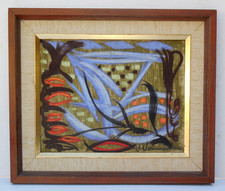 Vintage British Modern Oil