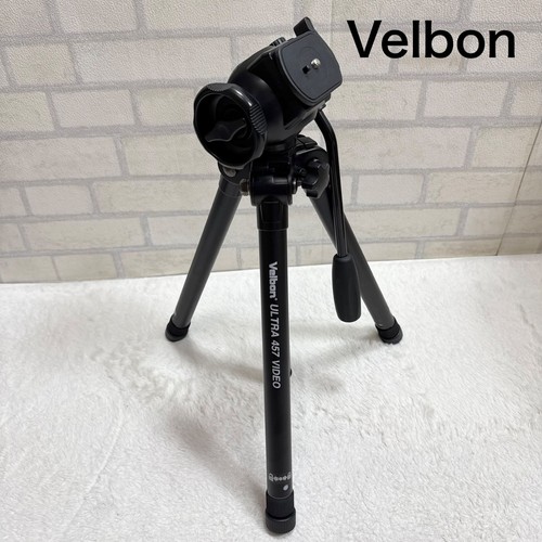 Velbon ultra 457 video tripod - velbon,