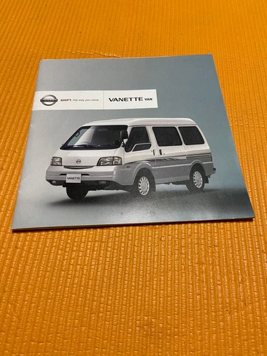 Nissan vanette van - vanette, brochure