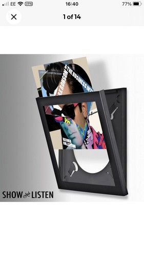 Vinyl record frame wall - vinyl,