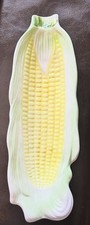 Vintage Ceramic Sweet Corn on the Cob Plates