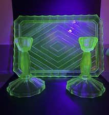 Vintage URANIUM Green UV Glow