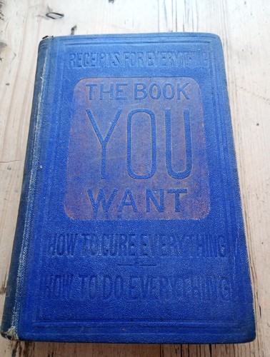 The book you want - book, (antique