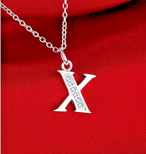 925 sterling silver initial - 925,