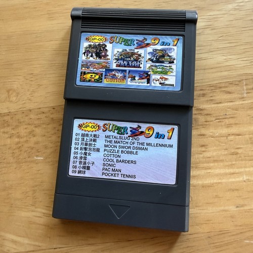 Snk neo geo pocket super - super, 9