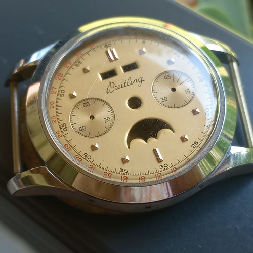 Nos vintage breitling triple - nos,