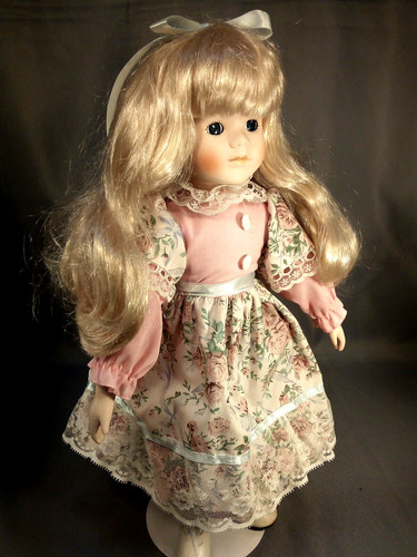 Porcelain doll - doll, (693)