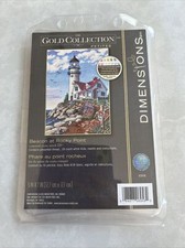Dimensions Petite Gold Collection Cross Stitch Kit “Beacon At Rocky Point”