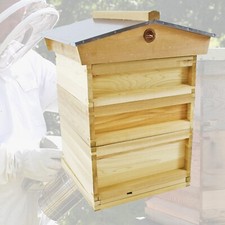 National Bee Hive Pine Bee Keeping 2 Super 1 Brood Gabled Rood Beehive Apiary