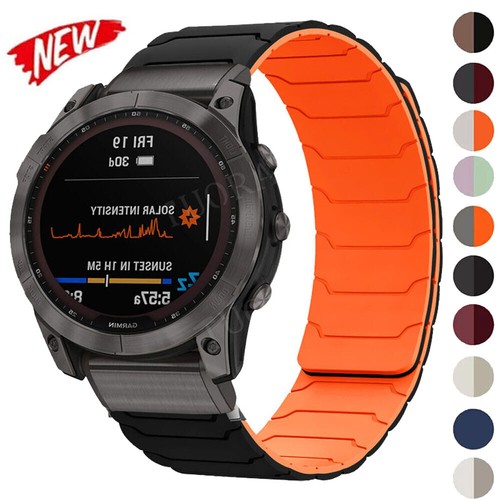Magnetic silicone watch band - magnetic,